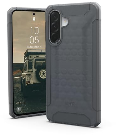 URBAN ARMOR GEAR UAG Designed for Samsung Galaxy A36 5G SM-A366 Case Scout - Transparent Rugged Non-Slip Military Drop Tested Protective Cover, Ash
