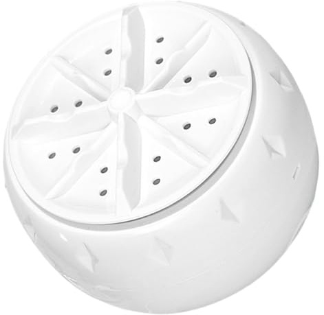 PRETYZOOM USB Powered Mini Washing Machine Portable Ultrasonic Turbo Washer with Fully Automatic Operation and Plastic Material for Garments in Apartment and Rv Use