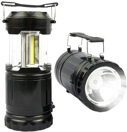 Linterna De Campamento - Linterna LED Camping, Linterna Al Aire Libre Portátil | Luz De Tormenta Al Aire Libre, Linterna Portátil, Linterna De Caza Con Gancho, Luz De Alto Brillo Para La Caza
