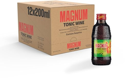 Magnum Tonic Wine, 16.5% ABV, Case of 12 x 20cl - Jamaica Tonic Wine