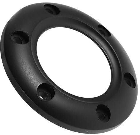 PENIKOKO Car Round Steering Wheel Horn Plate Cover Sturdy Plastic Horn Button Cover for Car Wheel Distance Elegant Design