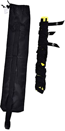 lvifloae Koordinationsleiter 4m Trainingsleiter Fußball Agility Ladder mit 8 Verstellbaren Sprossen für Schnelligkeit Koordination und Fitness Gelb