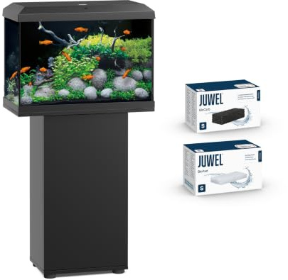 JUWEL Aquarium Primo 70 LED 2.0 Kombination Schwarz Premium-Bundle