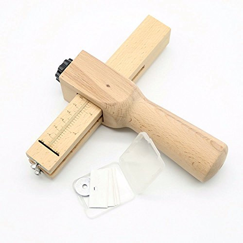Legno Regolabile Striscia e Cinghia Taglierina Artigianato Strumento di Cuoio Mano Strumenti di Taglio
