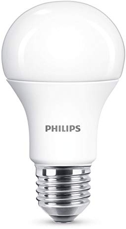 Philips 8718696706916 A+, LED 60W A60 E27 WW FR Wgd Srt4, Plastik, 8.5 watts, E27, matt, 6.0 x 6.0 x 11.0 cm