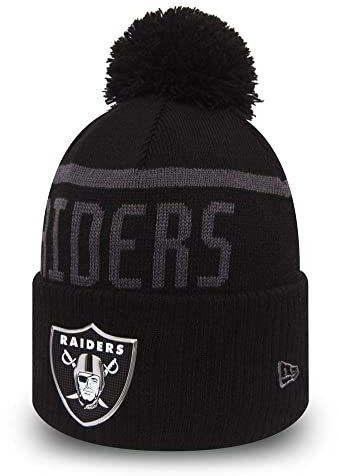 New Era Las Vegas Raiders NFL 2017 Black Collection Beanie - One-Size