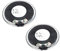 sourcing map 1W 8 Ohm Altoparlante DIY 36mm Forma Rotonda Sostituzione Altoparlante 2pcs