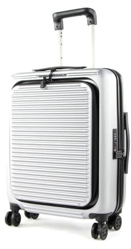 Mandarina Duck Tank Case - Trolley Cabin W/Front Pc Pocket, Grigio, 40x55x20(LxHxW)