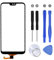 MovTEK Pantalla Reemplazo Táctil Digitalizador (Sin LCD Display) para Huawei P20 Lite/Nova 3e 5.84 con Kit de Herramientas y Adhesivo (Negro)
