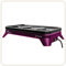 LITTLE BALANCE 8498 Pancakes Party 1500-6, Appareil à pancakes et mini crêpes avec plaque amovible, 6 personnes, 1500 W, Prune