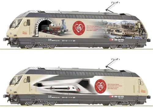 70678 E-Lok 460 019-3 175 Jahre Schweizer Bahnen?, SBB, Ep. VI (inkl. Sound)
