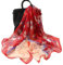 FAIRYGATE Damen Chiffon Schal - Rot & - Damen Tücher & Schals für Frauen - Chiffon Stola für Kleider - Frühling 39020