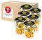 Pere's Candy Bundle für Fanartikel BVB Borussia Dortmund - Lollipops- BVB Süßigkeiten 6er Pack (6x150g) + Pere's Candy Notepad DIN A7-25 Blatt