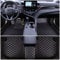 Auto Fußmatten für Jeep Grand Cherokee WK 2003-2010 Allwetter Fussmatten Set Zubehör Fußmatten Schwarz