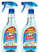 Elbow Grease Glass Cleaner Spray with Vinegar for Windows and Mirrors - 500 ml - Power Performance Streak Free Window Cleaning Equipment - Pack of 2