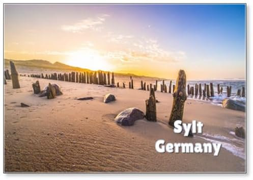 Kühlschrankmagnet Sylt - Deutschland Design 1