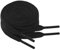North Bund 2 pares de cordones planos para zapatillas de deporte 8mm Cordones planos de recambio para zapatillas de deporte Negro 60cm