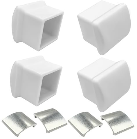 Showingo AC36-2 Ladder Stabilizer Rubber End Caps with Metal Insert, Extension Ladder Stabilizer Pads Compatible with Werner Standoff/Stabilizer AC78 & AC76 Replacement Rubber End Caps 4Pack