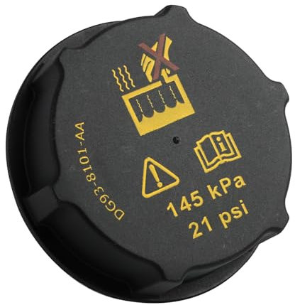 Radiator Expansion Water Tank Cap Coolant Reservoir Cap Replacement,Radiator Caps,Premium Radiator Expansion Water Tank Cap for Ford Models - Compatible with Fiesta, Focus, Mondeo, and More