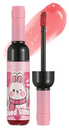 Lnhgh Wein Lippenstift, Langzeit Lippenstift, Weinrote Tönung Langanhaltend Wasserfest Für Natürlichen Look Makeup