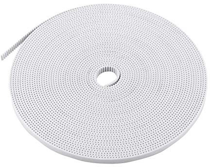 10 Meter 6 mm Breite 2 mm Pitch Zahnriemen für 3D-Drucker, Weiß