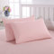MOHAP Zippered Pillowcases 50X75 cm 2 Pack- Super Soft Breathable Brushed Microfiber Easter Gift Pillow Cases Cover for Hair and Skin Pink