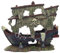 SuperFish SF Schiffswrack L 35x14x31cm Aquarium Dekoration Piraten-Schiff