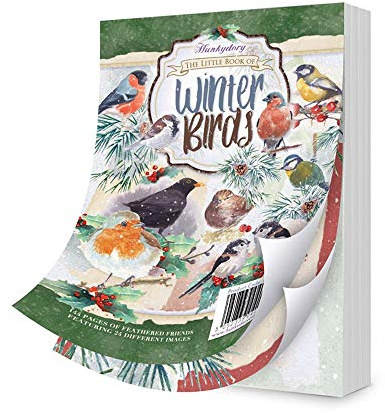 Hunkydory - The Little Book of Winter Birds - LBK236