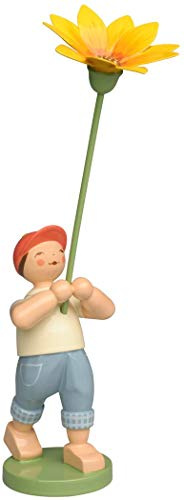 Wendt & Kühn 5248/26 Junge mit Mittagsgold - Holz - Höhe 13 cm