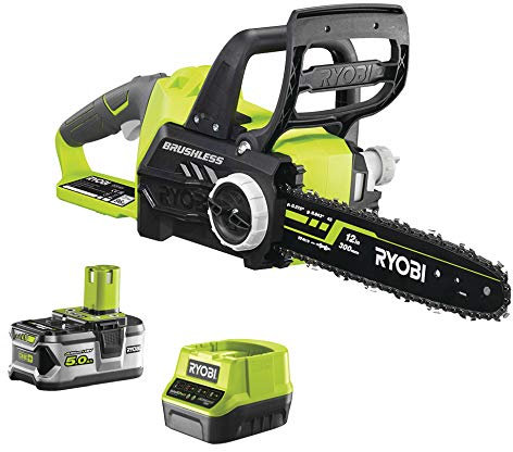 Ryobi RCS1830-150 18V ONE+ Cordless Brushless 30cm Chainsaw Kit (1 x 5.0Ah)