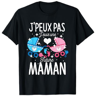 Annonce Grossesse Fête Des Mère Future Maman Cadeau Enceinte T-Shirt