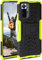 ONEFLOW Tank Case, Compatible with Xiaomi Redmi Note 10 Pro, Outdoor Case, Shockproof, Phone Case with Kickstand, Camera and Screen Protector, Mobile Phone Hard Case, Lime - Green
