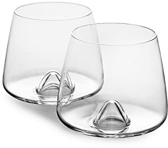 Norman Copenhagen Designer Rotweingläser Swirl Eddy Rock Spin Whiskyglas Cognac Brandy Snifters Likörbecher Whisky Tumbler