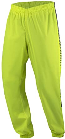 SHIMA HYDRODRY+ Wasserdichte Motorrad-Regenjacke Herren mit Tragetasche - Ultraleichtes regenfestes Material mit Reflektierenden Elementen (Fluo, XL)
