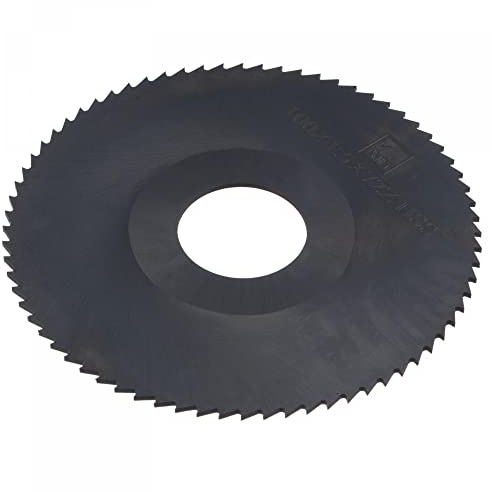 sourcing map Circular Saw Blade, 100mm (4) Dia 1.5mm Thick 72 Tooth, 6542 High Speed Steel (HSS) Nitriding Milling Cutter with 27mm Arbor for Metal Wood Cutting