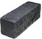 WUEFFE Mattone Pietra Ricostruita 25x8x8 - muri aiuole blocchetti Mattoni Giardino (Grigio Reale, 10 Pezzi)