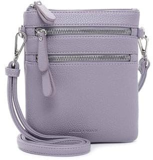Emily & Noah Umhängetasche E&N Emma 60392 Damen Handtaschen Uni lilac 628