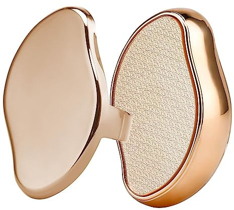 Neatnsharp Lima per piedi in vetro per rimuovere calli e calli, con coperchio dal design esclusivo per una facile conservazione, rimuove la pelle morta, raschietto per talloni, per rimuovere i calli e