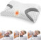Hypuno CPAP-Kissen für Seitenschläfer reduziert Luftauslässe und Druck der Maske - Memory Foam Kissen geeignet für Schlafapnoe und CPAP-Maskenbenutzer - Nackenstützkissen für Seite, Rücken und Bauch
