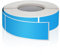 Blau Rechteckig Aufkleber 7.6 x 2.5cm Farbkodierung Selbstklebend Etiketten Umzug Rollen Ablösbar 500 Stück