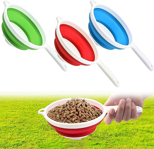 Tamis à granulés de bois 3 pièces, tamis à granulés adapté aux granulés Traeger Pit Boss, tamis à saleté pour gril à granulés, accessoires parfaits pour fumeur de gril à granulés pour filtrer