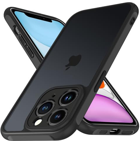 iVoler Cover Opaca per iPhone 11 Pro 5.8 Pollici, [Protezione Della Fotocamera] [Antiurto di Grado Militare] Custodia Traslucida Posteriore Ultra Sottile Anti-Impronte Protettiva Case