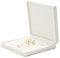 Oirlv Pu Leder Beige Schmuck Große Set Box Aufbewahrungsbox Geburtstag Geschenkbox Für Valentinstag,Jubiläum,Einkaufszentrum Zähler Schmuckdisplay