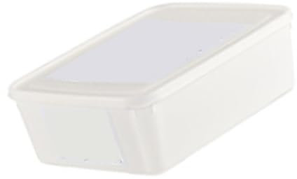 CHICIRIS Contenedor de Almacenamiento Organizador para Nevera Sellado de PE PP de 4,5l para Leche Materna, Verduras, Carne, Frutas, a Prueba de Fugas