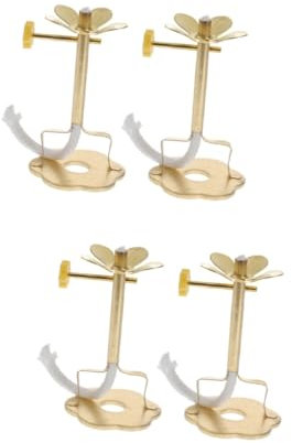 OSALADI 4pezzi Candela Per Lampade Ad Per Buddha e Decorazioni Domestiche Stabile e Resistente Per Religiosi e Arredamento Casa