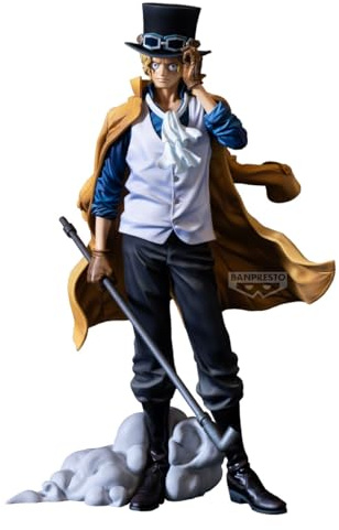 Banpresto Sabo BP28841P Actionfigur, The Brush, One Piece, Premium, 30 cm, Mehrfarbig, Sammelfigur, optimal für Anime-Fans