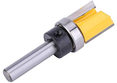 Fraise à Défoncer Droite de 8 Mm, Coupe-Bois pour Coupe et Rainurage, pour Bois Massif, contreplaqué, Armoire, Lame Tranchante en Alliage YG8, Convient pour Panneaux de Fibres de
