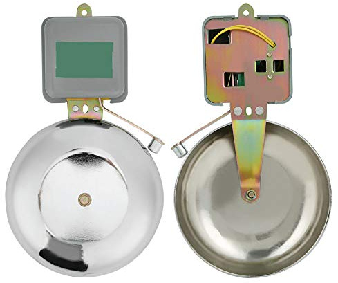 Elektrische Glocke, Funkenfrei, Externer Typ, Allgemeine Ausstattung, Edelstahl-Schulglocken, 150 Mm, AC220 V