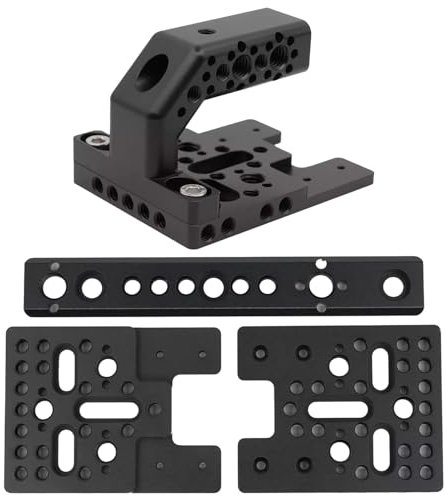 Fusion Rig XLR-Griff-Erweiterungskit für Cineback Kamerakäfig Erweiterungsmodul für FX3/FX30 A7M4/A7S3 Kameras