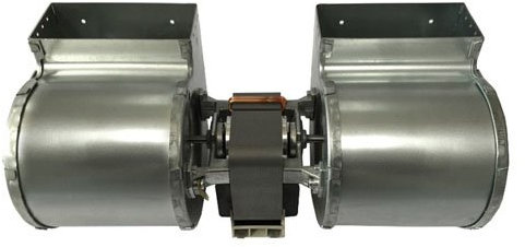 Easyricambi Ventilatore CENTRIFUGO Doppio EMMEVI Modello 207722-130W per Stufa A Pellet EDILKAMIN Iris, Prisma, SILCALOR, ECOFOREST